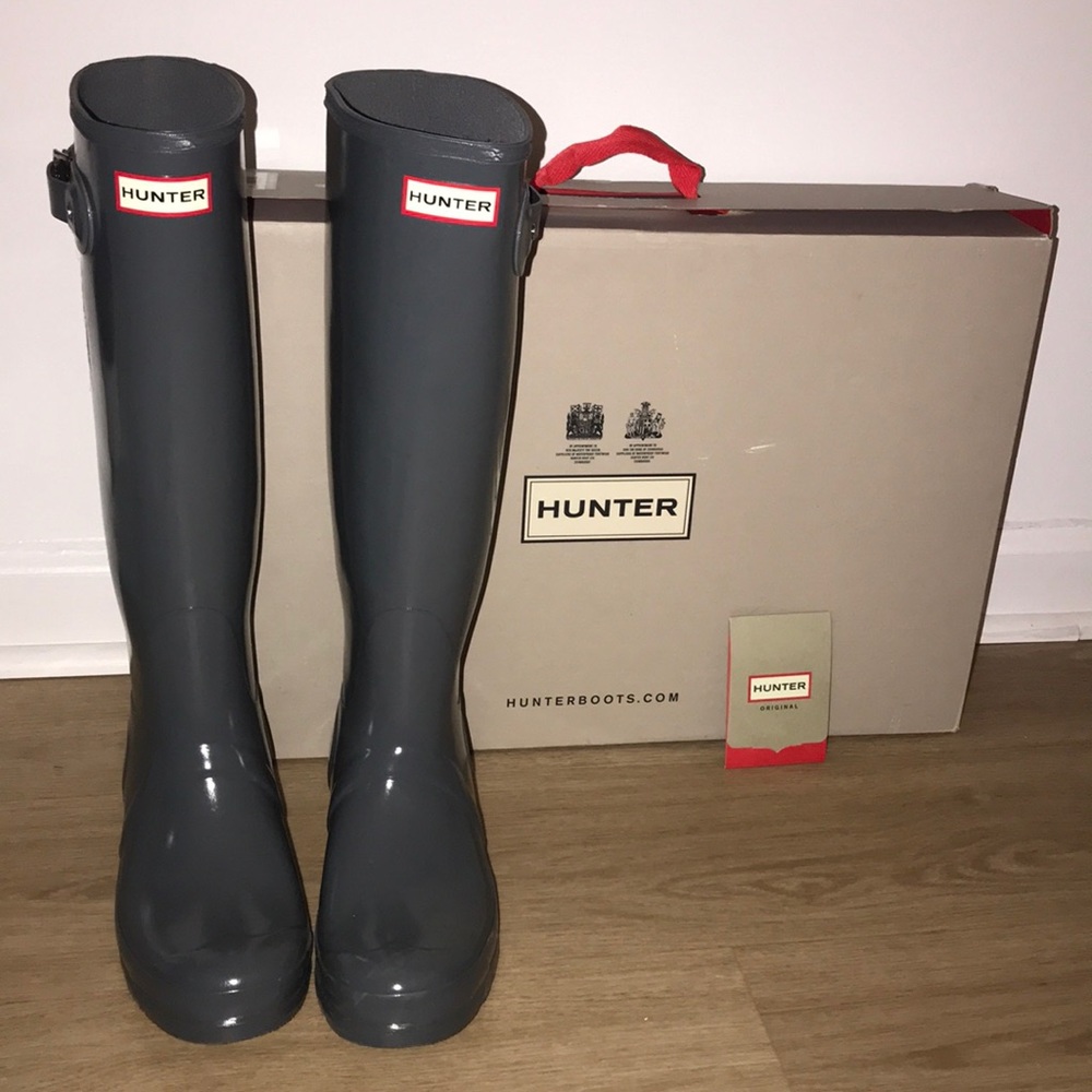 Brand new hunter rain boots